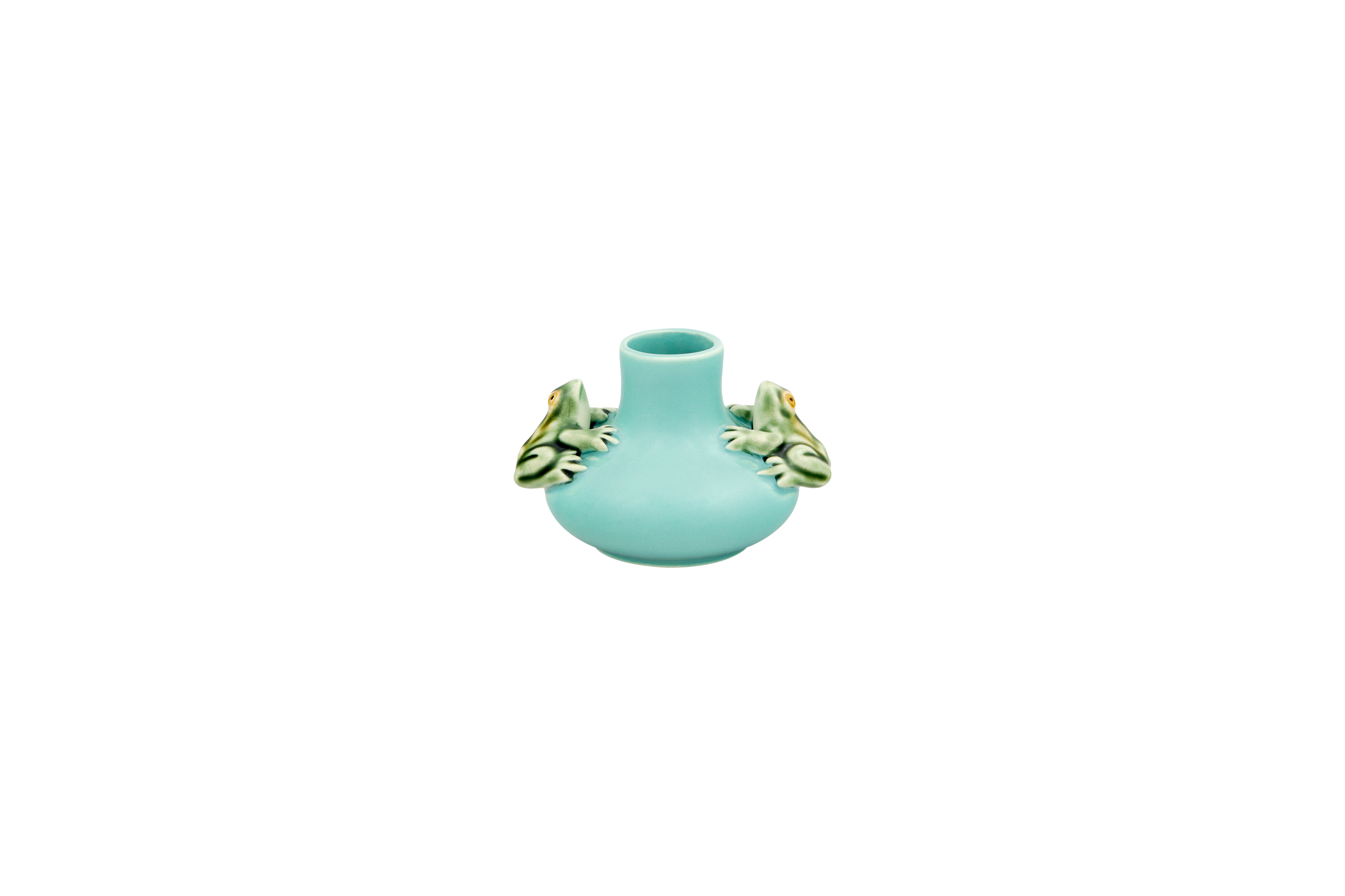 Florero Pequeño Dos Ranas, , large